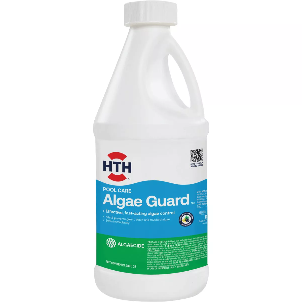 HTH Pool Care Algae Guard 30 38 Oz. Liquid Algae Control