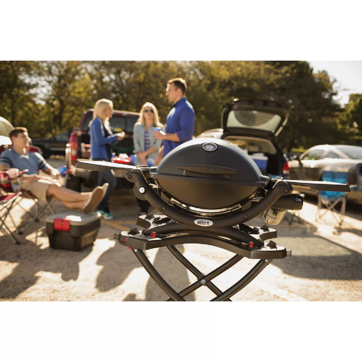 Weber Q 1200 1-Burner Black 8,500-BTU LP Gas Grill - photo 3