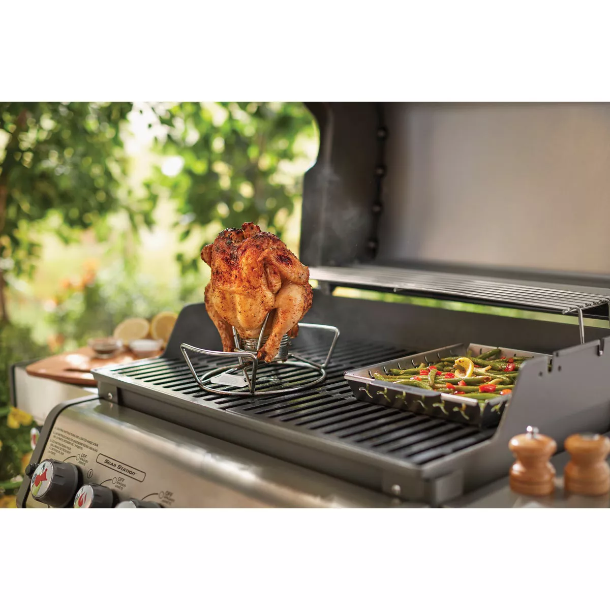 Weber Steel Nesting Poultry Roaster | True Value Hardware