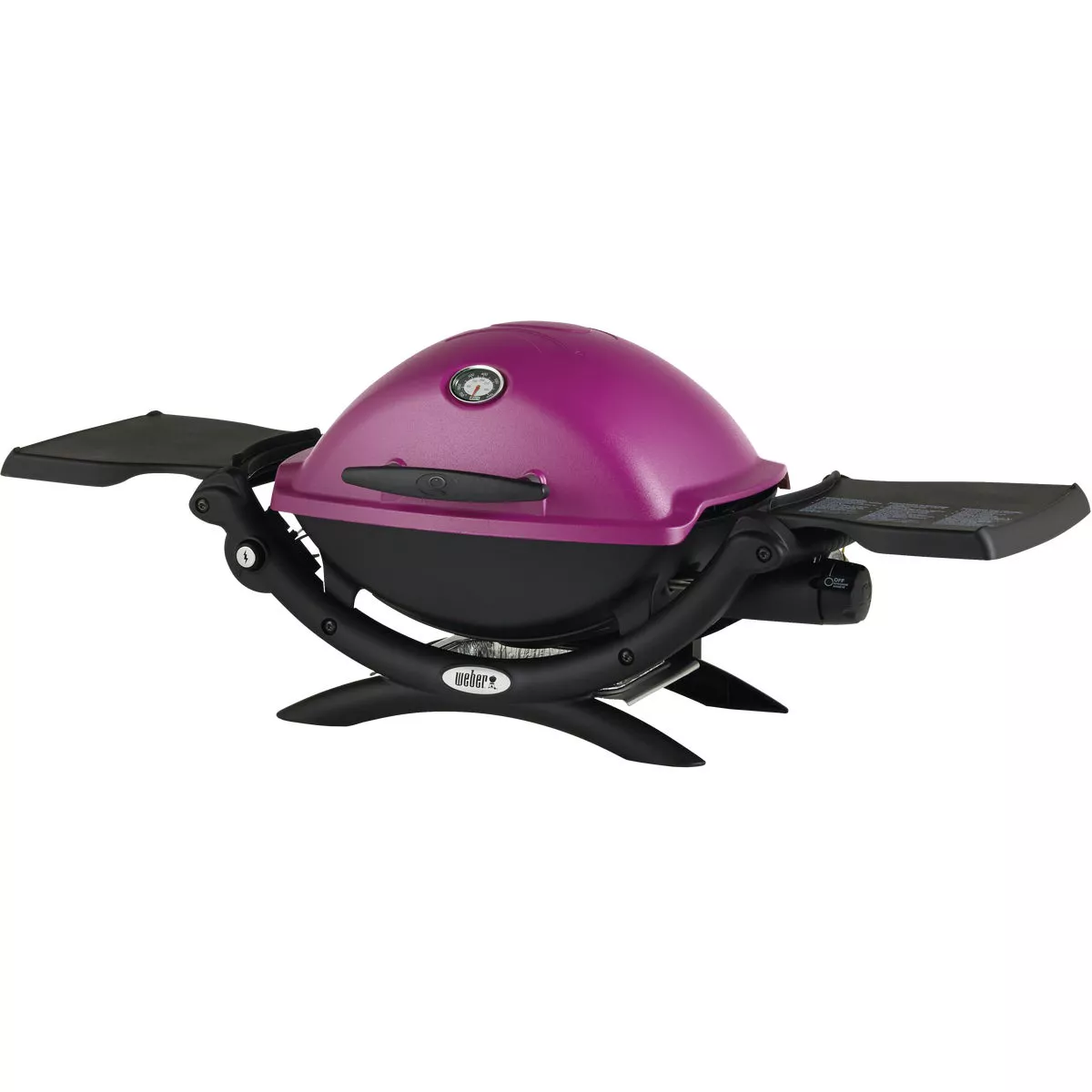 Weber Q 1200 1-Burner Pink 8,500-BTU LP Gas Grill - photo 2