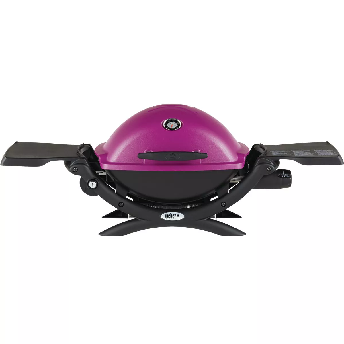 Weber Q 1200 1-Burner Pink 8,500-BTU LP Gas Grill - photo 3
