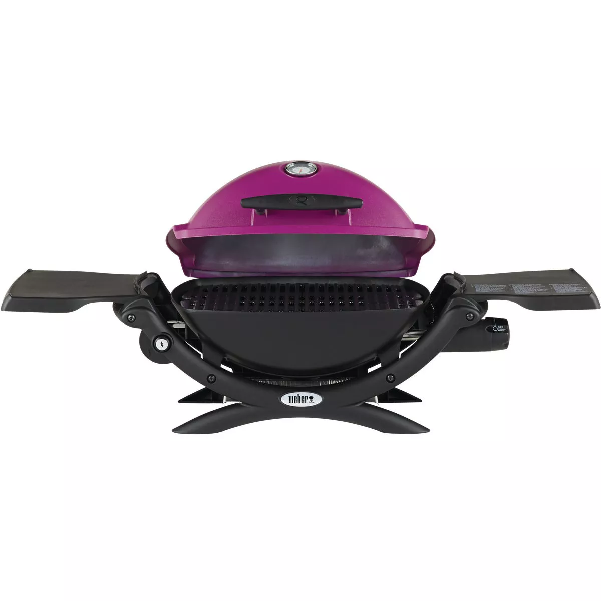 Weber Q 1200 1-Burner Pink 8,500-BTU LP Gas Grill - photo 4