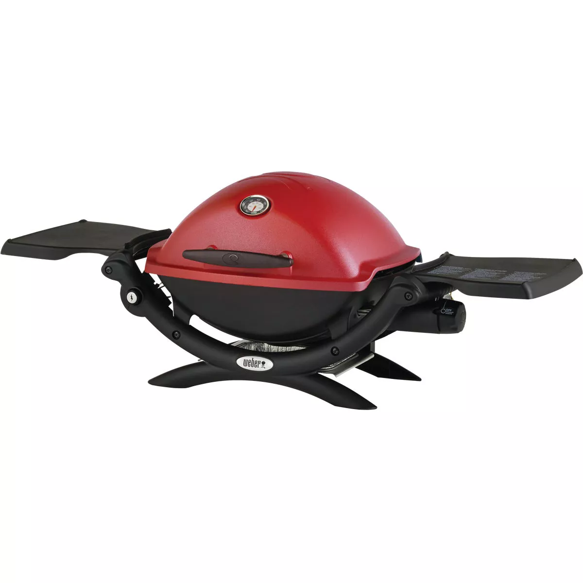 Weber Q 1200 1-Burner Crimson 8,500-BTU LP Gas Grill - photo 2