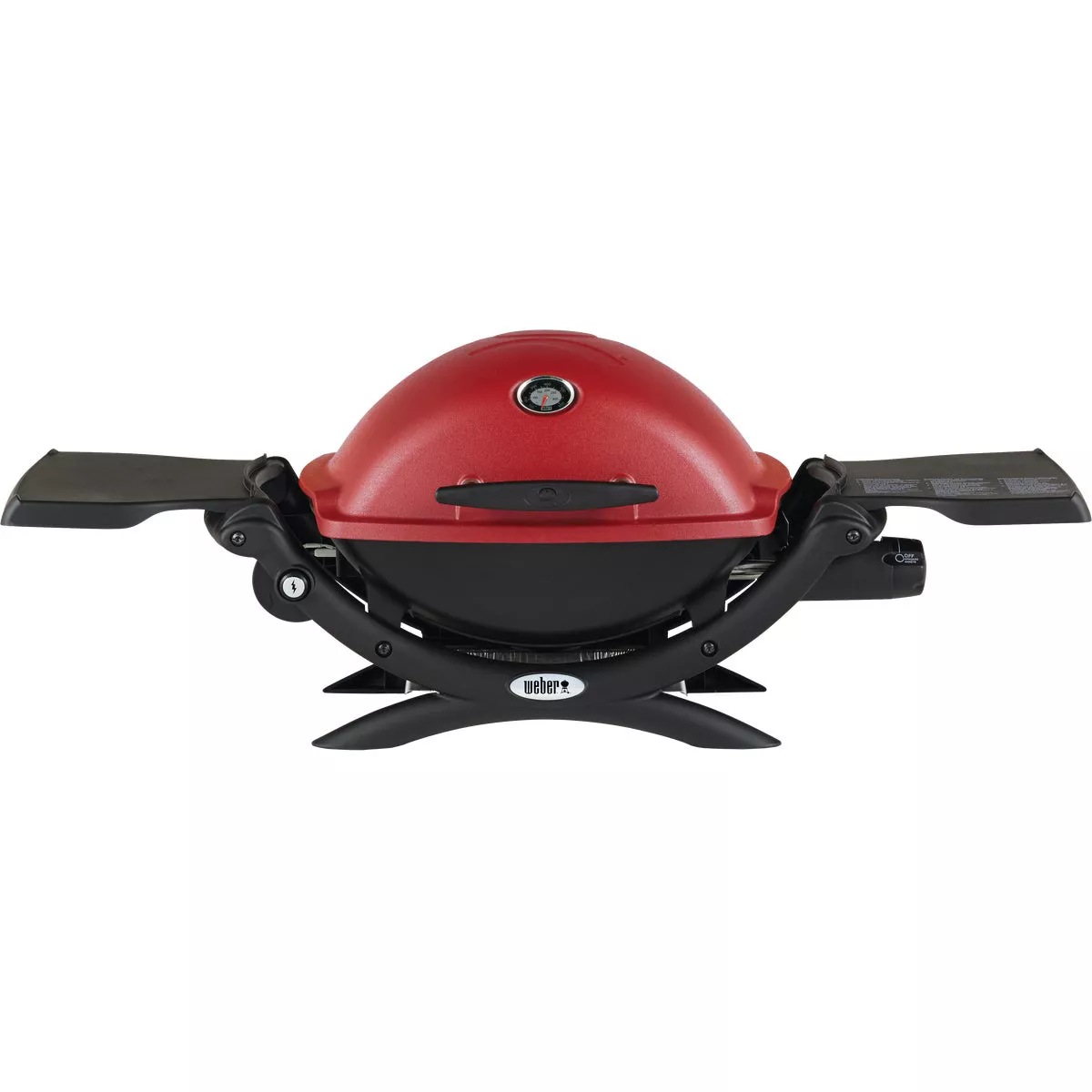 Weber Q 1200 1-Burner Crimson 8,500-BTU LP Gas Grill - photo 3