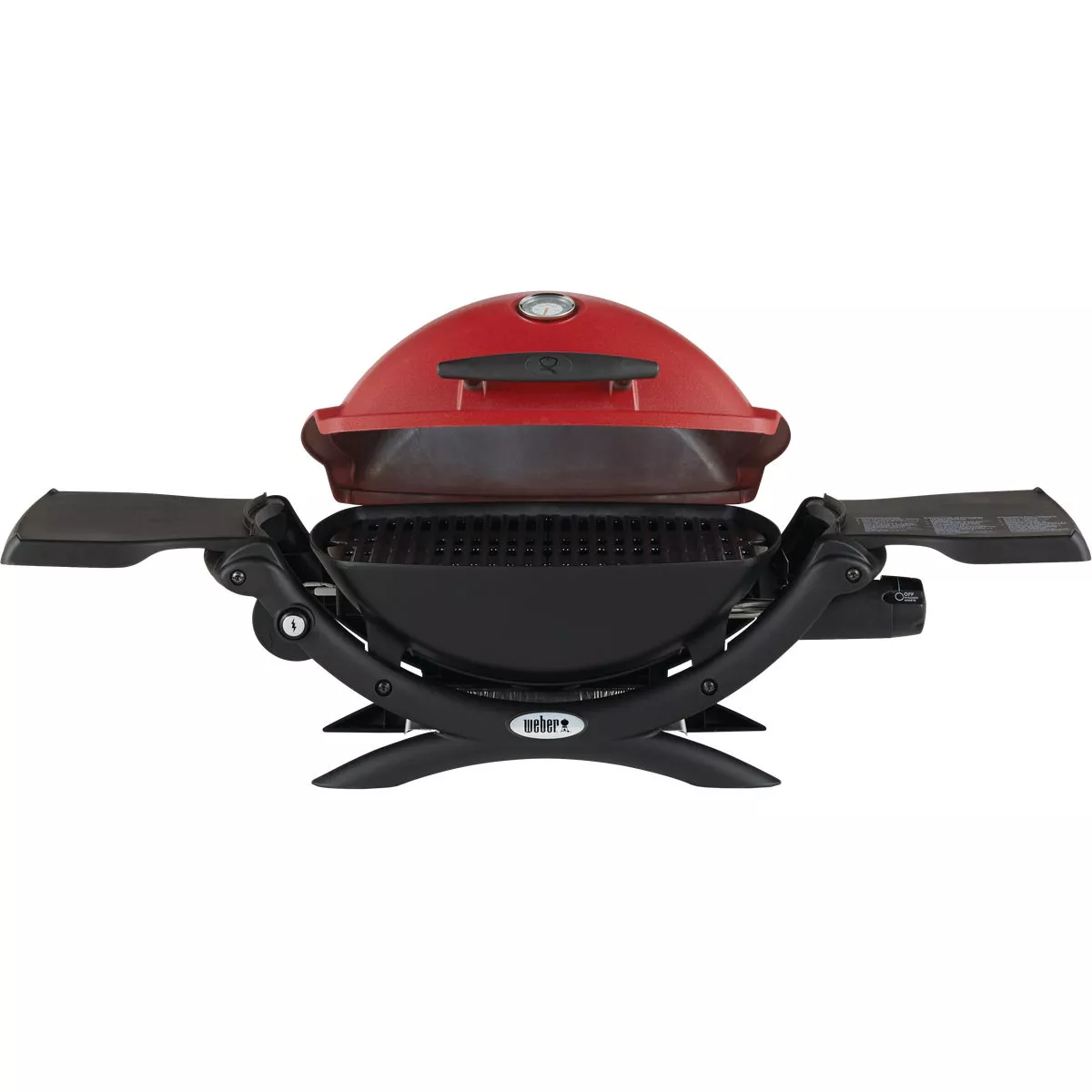 Weber Q 1200 1-Burner Crimson 8,500-BTU LP Gas Grill - photo 4