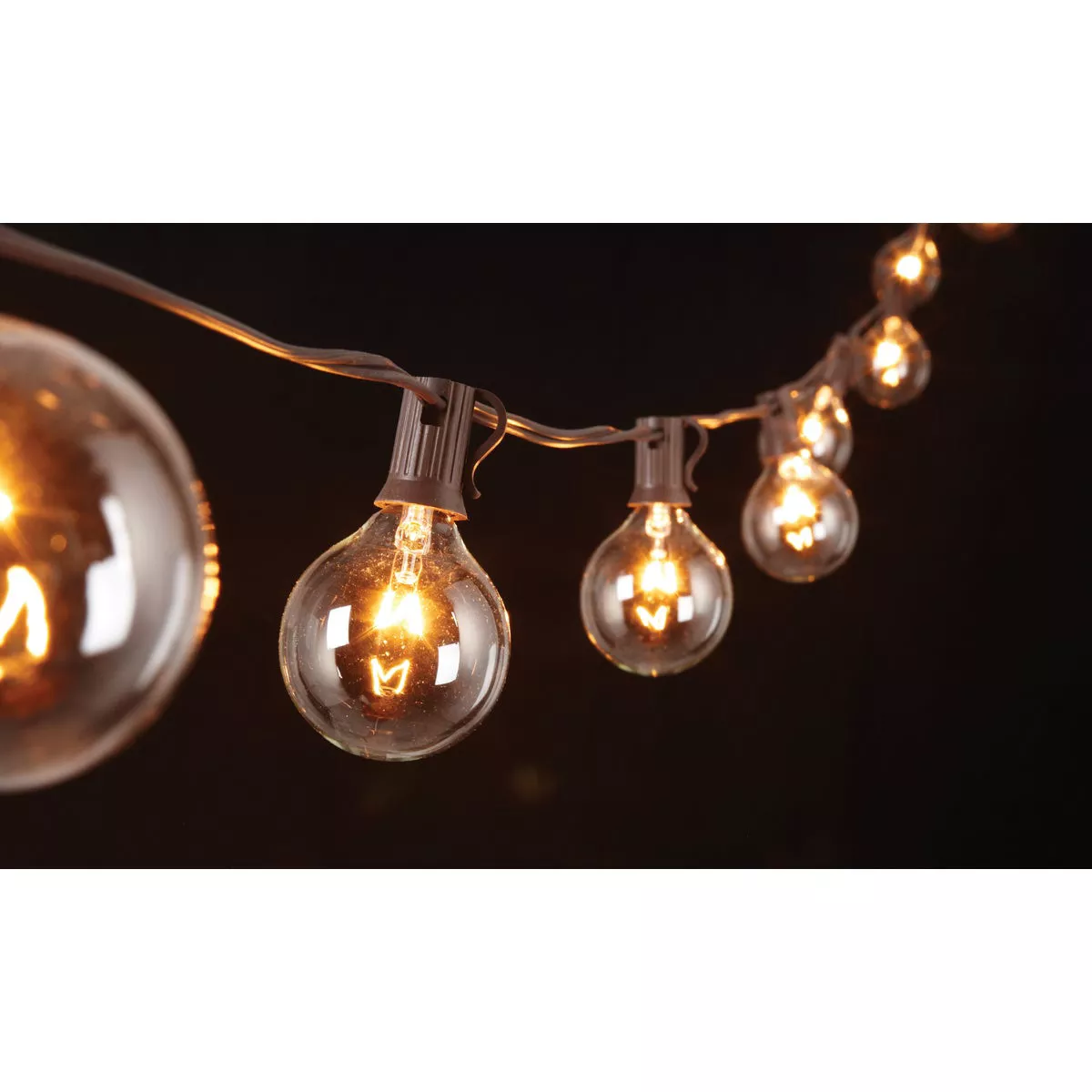 Gerson 10 Ft. 10-Light Clear Globe String Lights - photo 4