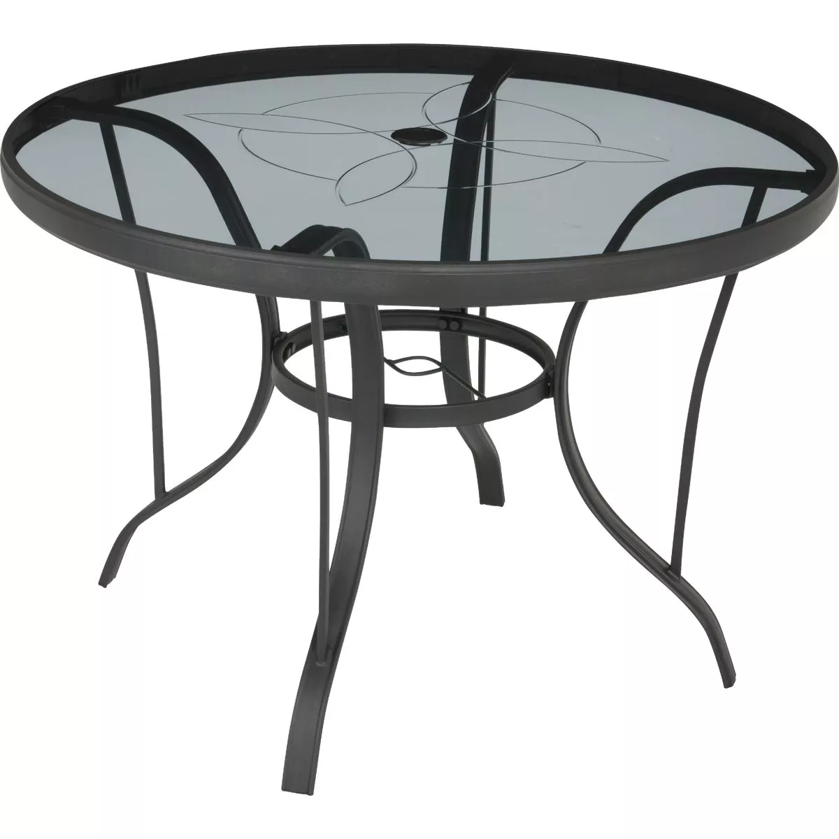 Outdoor Expressions Woodbridge 5-Piece Swivel Chair Dining Set with Cushions - photo 7