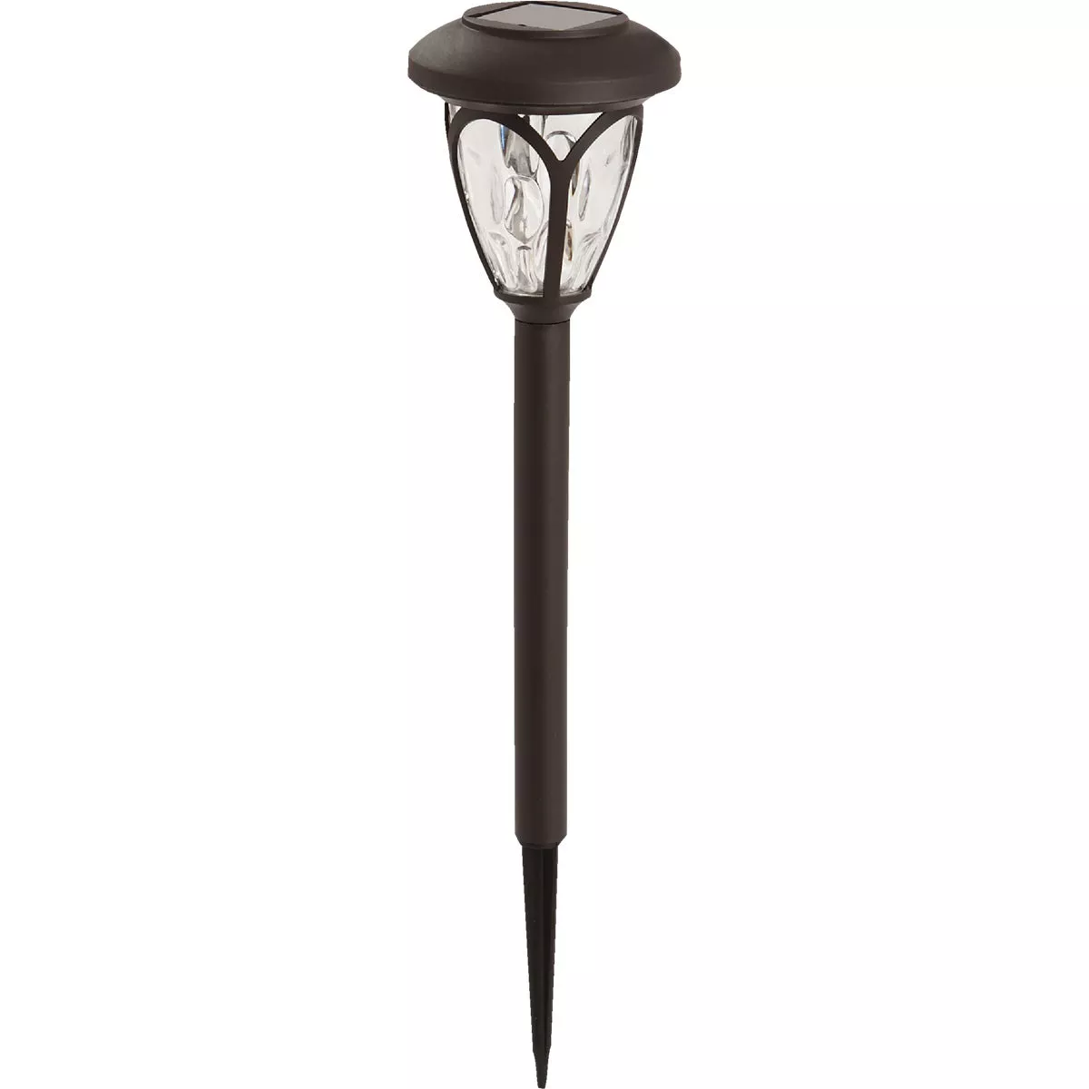 Outdoor Expressions Bronze 2.10 Lumens Plastic Solar Path Light