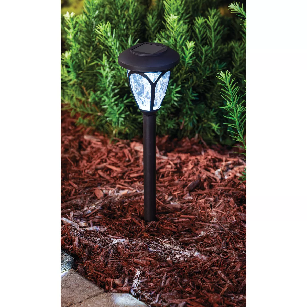 Outdoor Expressions Bronze 2.10 Lumens Plastic Solar Path Light - photo 2
