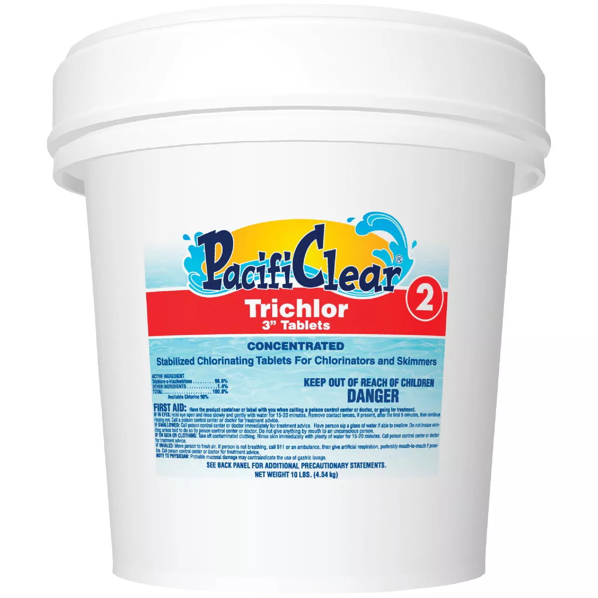 PacifiClear 3 In. 10 Lb. Trichlor Chlorine Tablet | True Value Hardware