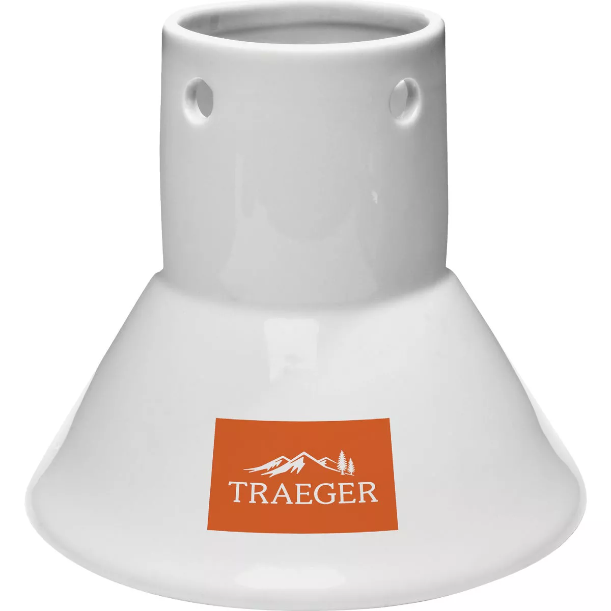 Traeger Porcelain Chicken Throne Roaster