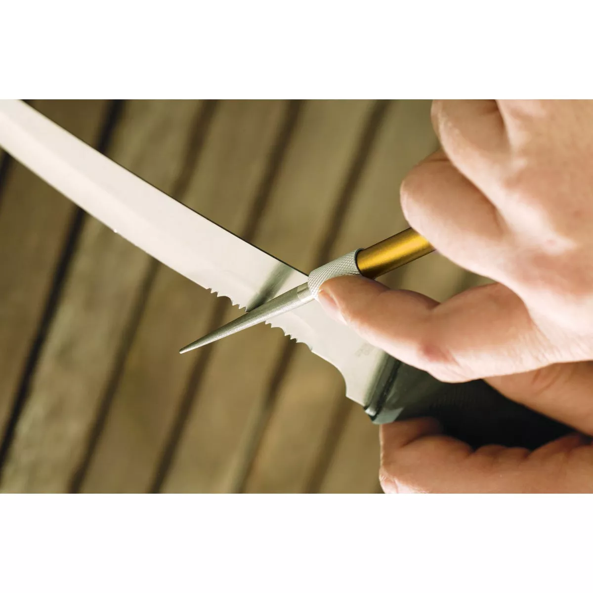 Smith's Diamond Rod Carbide & Diamond Retractable Knife & Tool Sharpener - photo 2