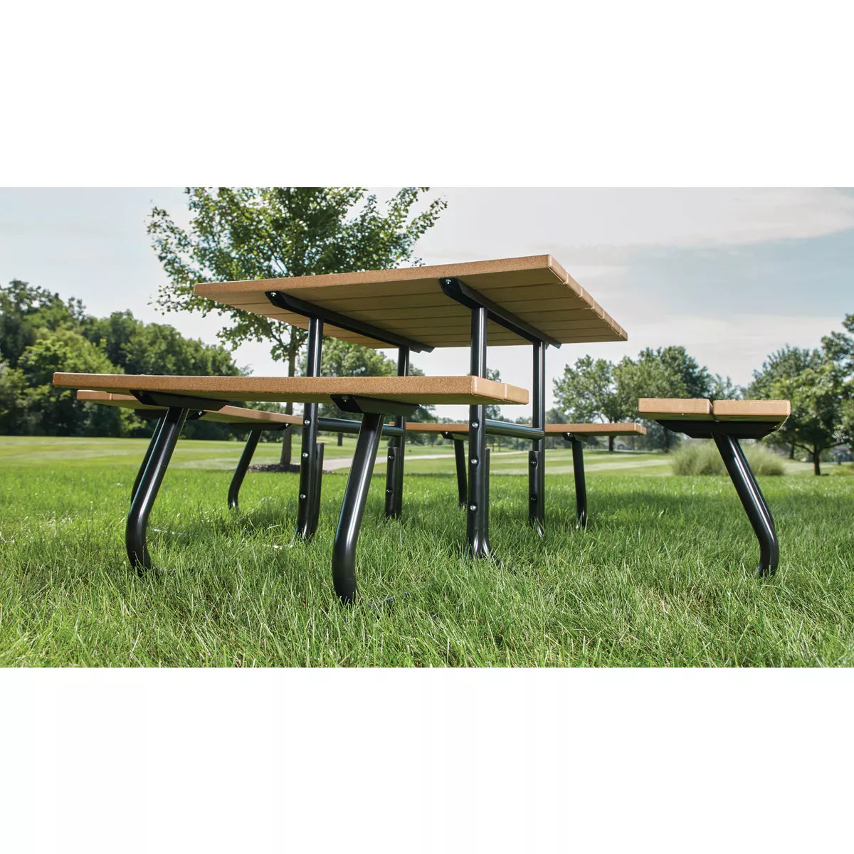 Jack Post 4-Sided Picnic Table Kit - Frame Only - photo 5