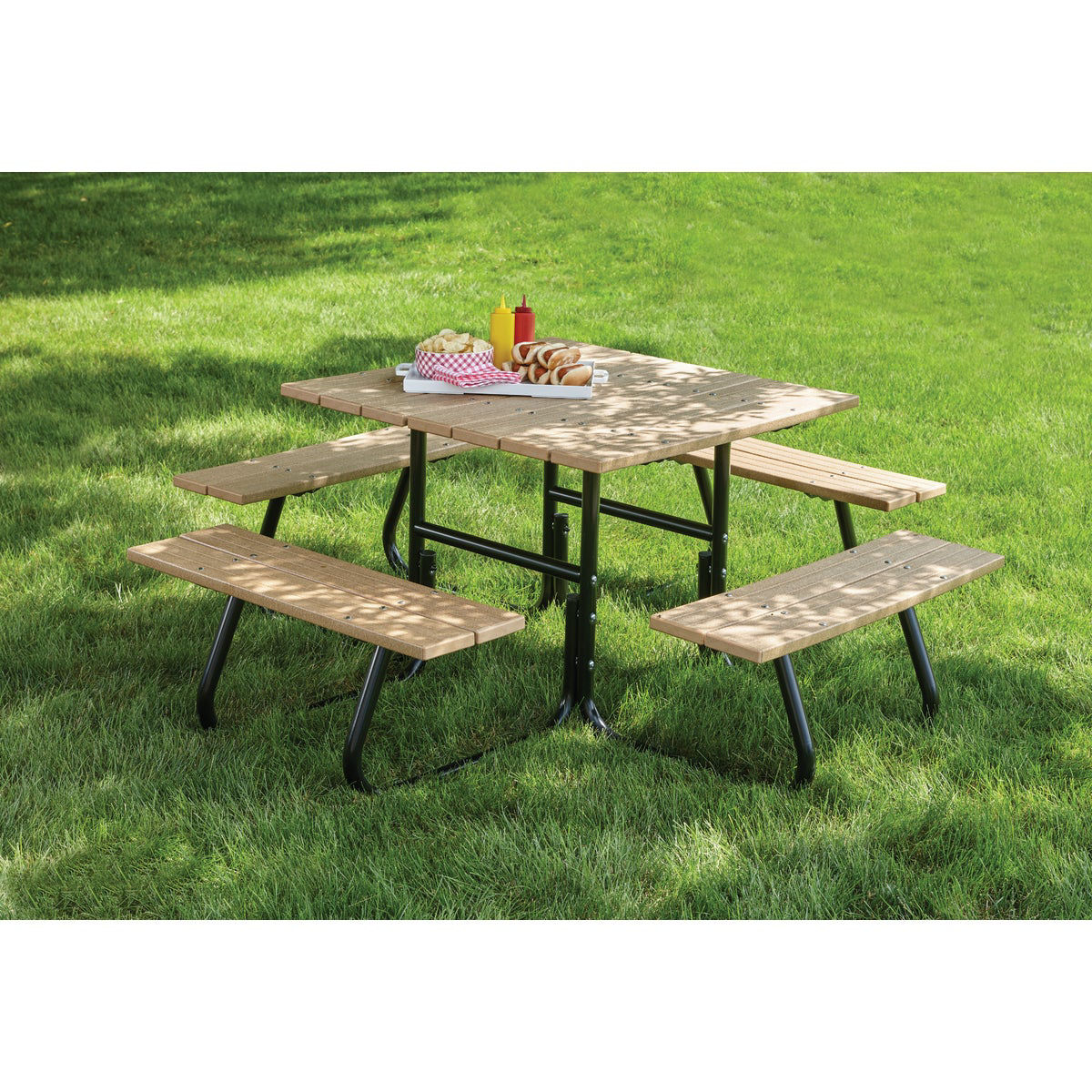 Jack Post 4-Sided Picnic Table Kit - Frame Only | Do it Best