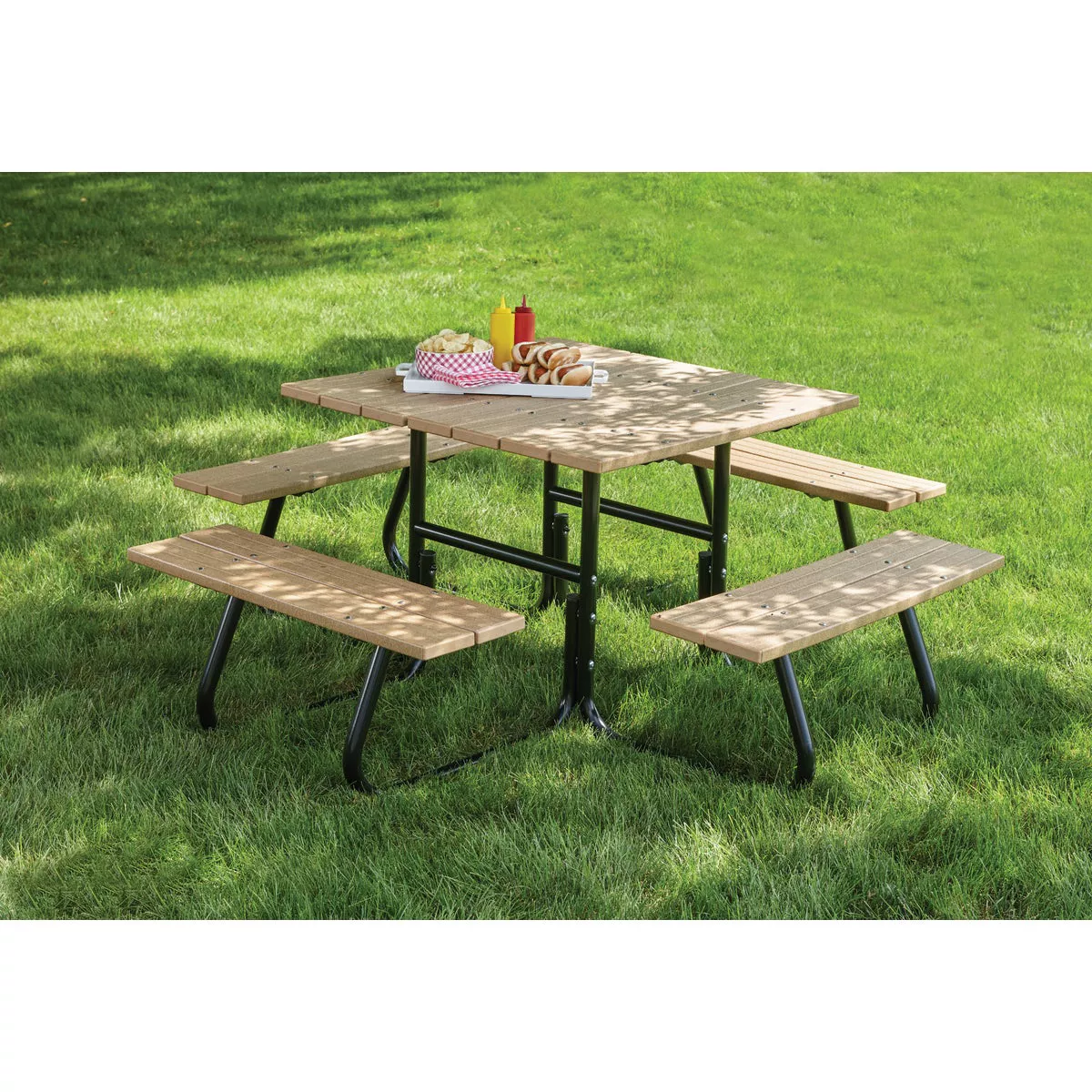 Jack Post 4-Sided Picnic Table Kit - Frame Only - photo 6