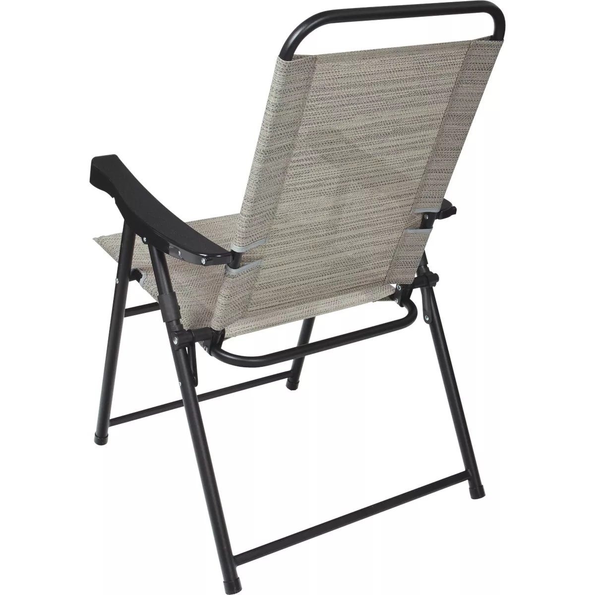Outdoor Expressions Galveston Gray Sling Folding Chair - photo 4