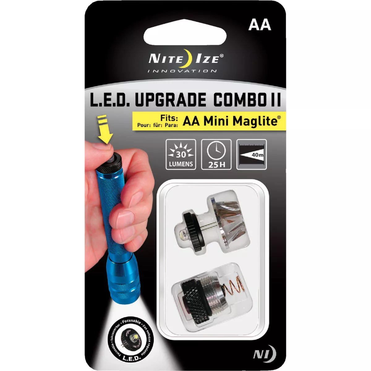 Nite Ize Mini L.E.D. Flashlight Upgrade Combo Kit