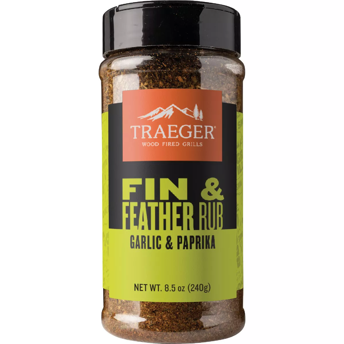 Traeger 8.5 Oz. Garlic & Paprika Flavor Fin & Feather Rub