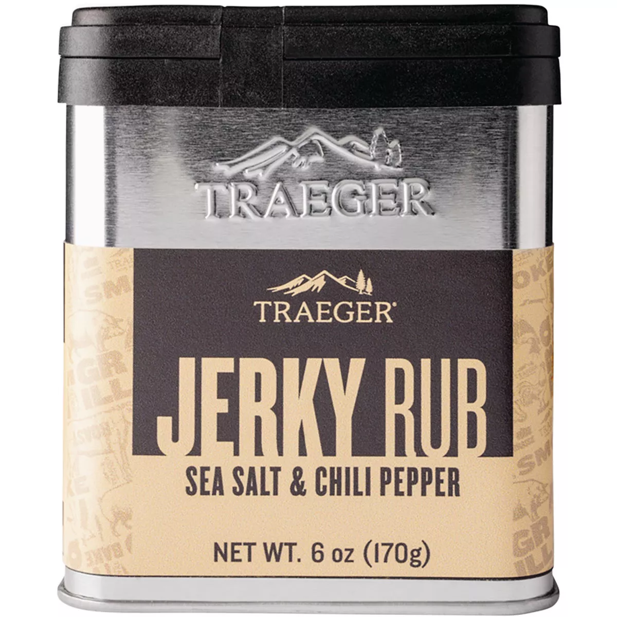 Traeger 6 Oz. Sea Salt & Chili Pepper Flavor Beef, Pork & Lamb Jerky Rub