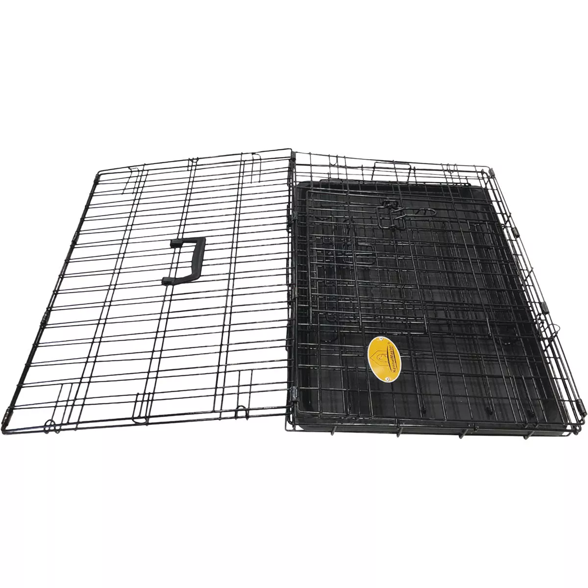 KennelMaster 23 In. W. x 27 In. H. x 36 In. L. Folding Kennel Crate - photo 3