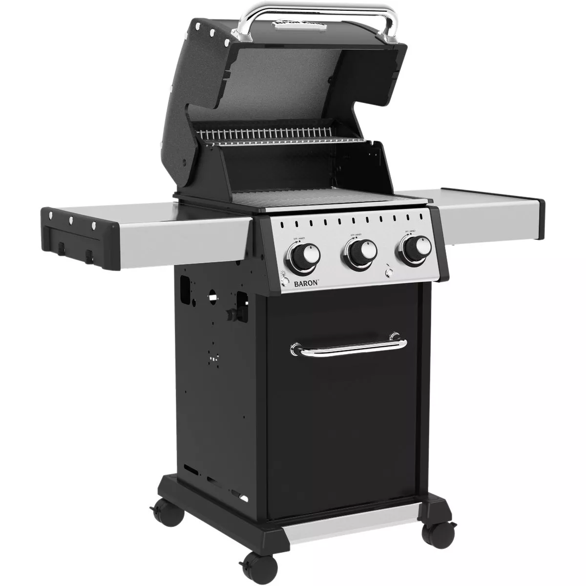Broil King Baron 320 Pro 3-Burner Black 32,000 BTU Natural Gas Grill - photo 2