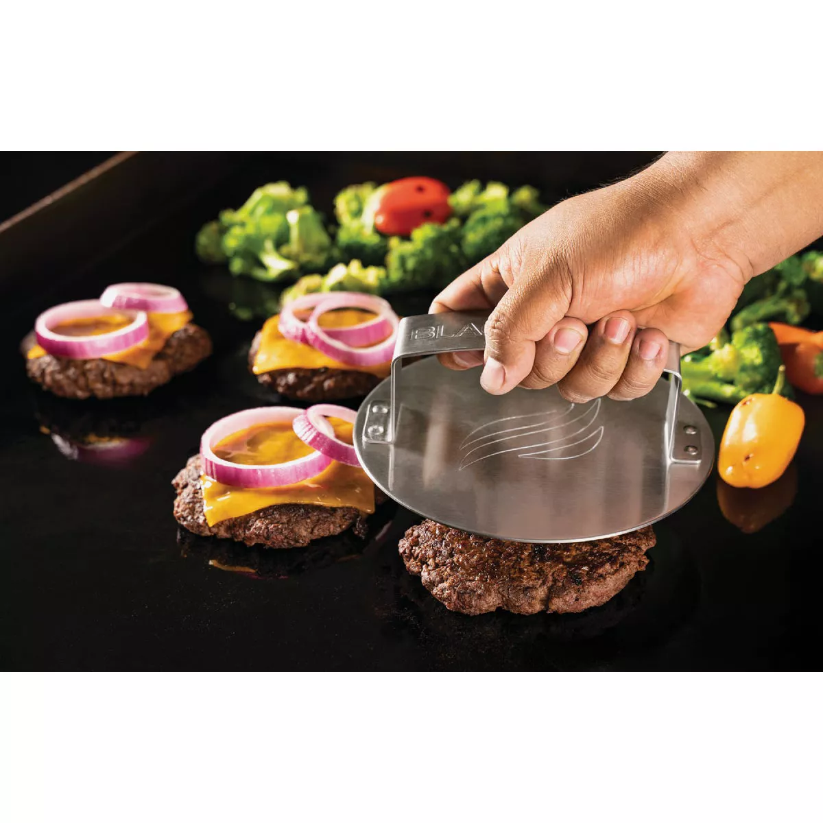 Blackstone Stainless Steel 3-Piece Burger Kit - photo 9