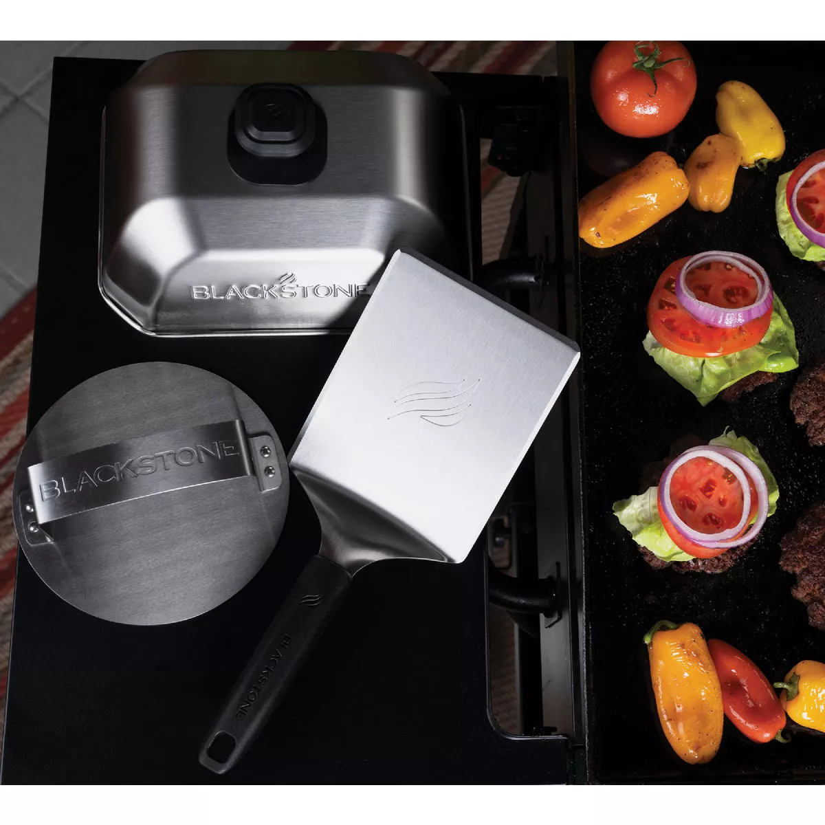 Blackstone Stainless Steel 3-Piece Burger Kit - photo 2