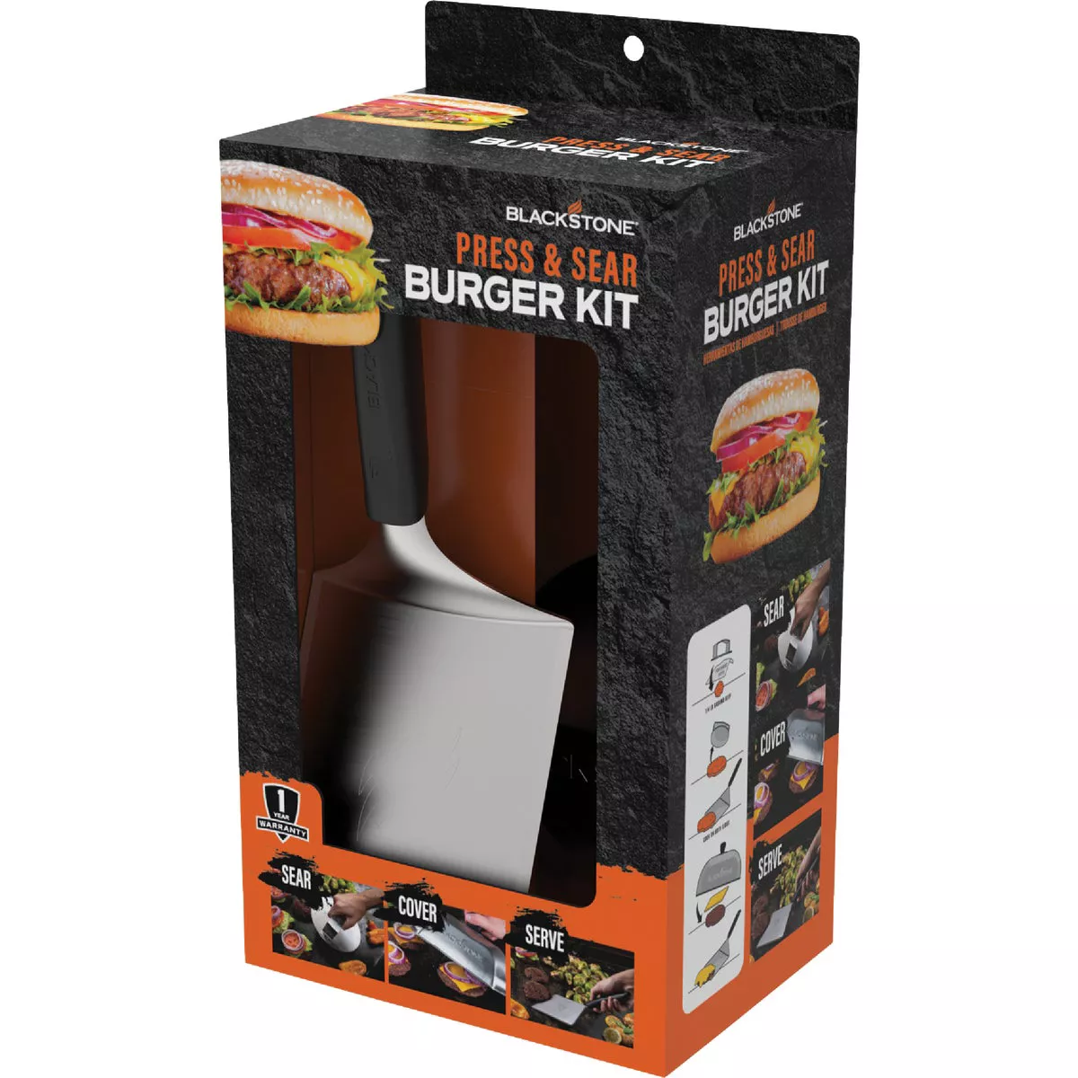 Blackstone Stainless Steel 3-Piece Burger Kit - photo 6