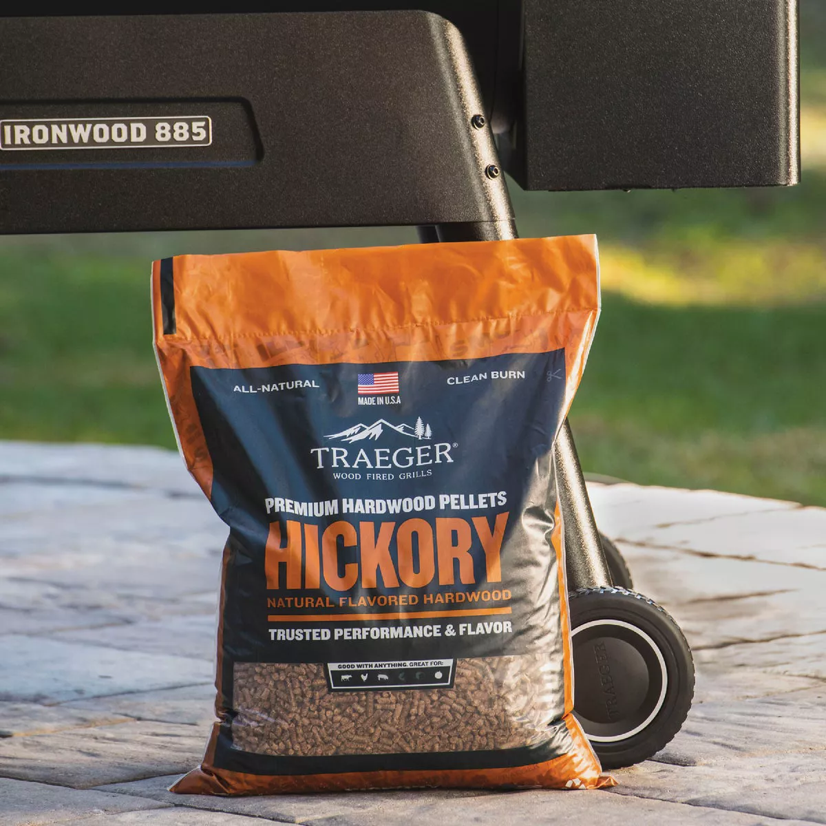 Traeger 20 Lb. Hickory All-Natural Wood Grilling Pellets - photo 3