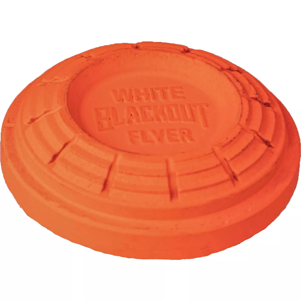 White Flyer Blackout Orange Clay Target (135-Pack)
