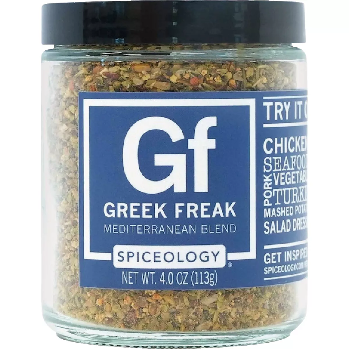 Spiceology Greek Freak 4 Oz. Mediterranean Blend Rub