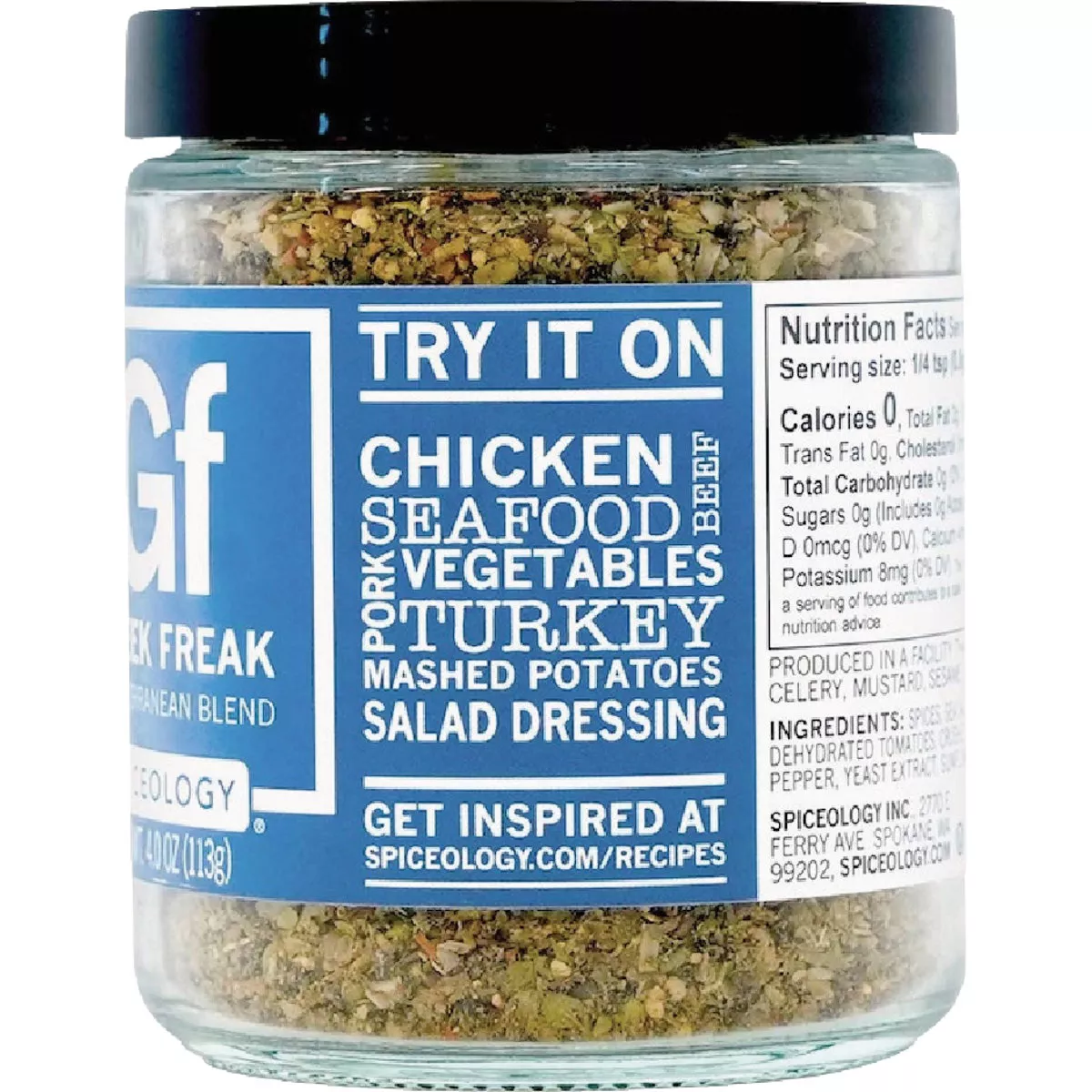 Spiceology Greek Freak 4 Oz. Mediterranean Blend Rub - photo 3