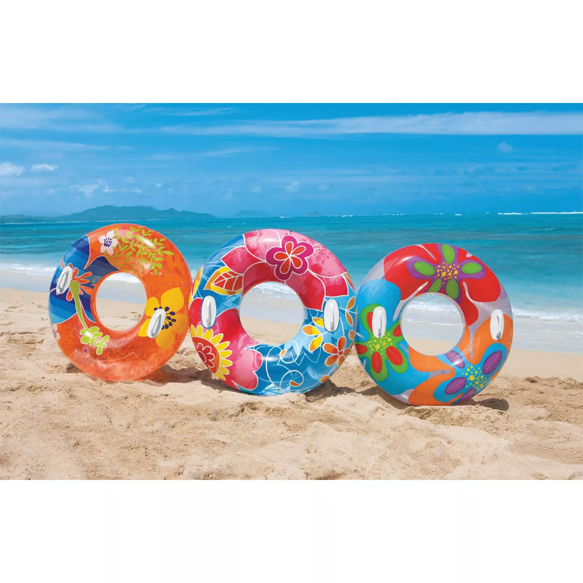 Intex 38 In. Pool Tube Float with Handles - photo 2