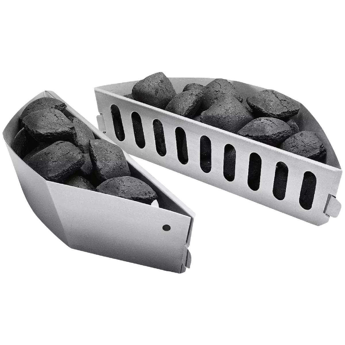 Weber Char-Basket Aluminized Steel Charcoal Fuel Holders (2-Pack)