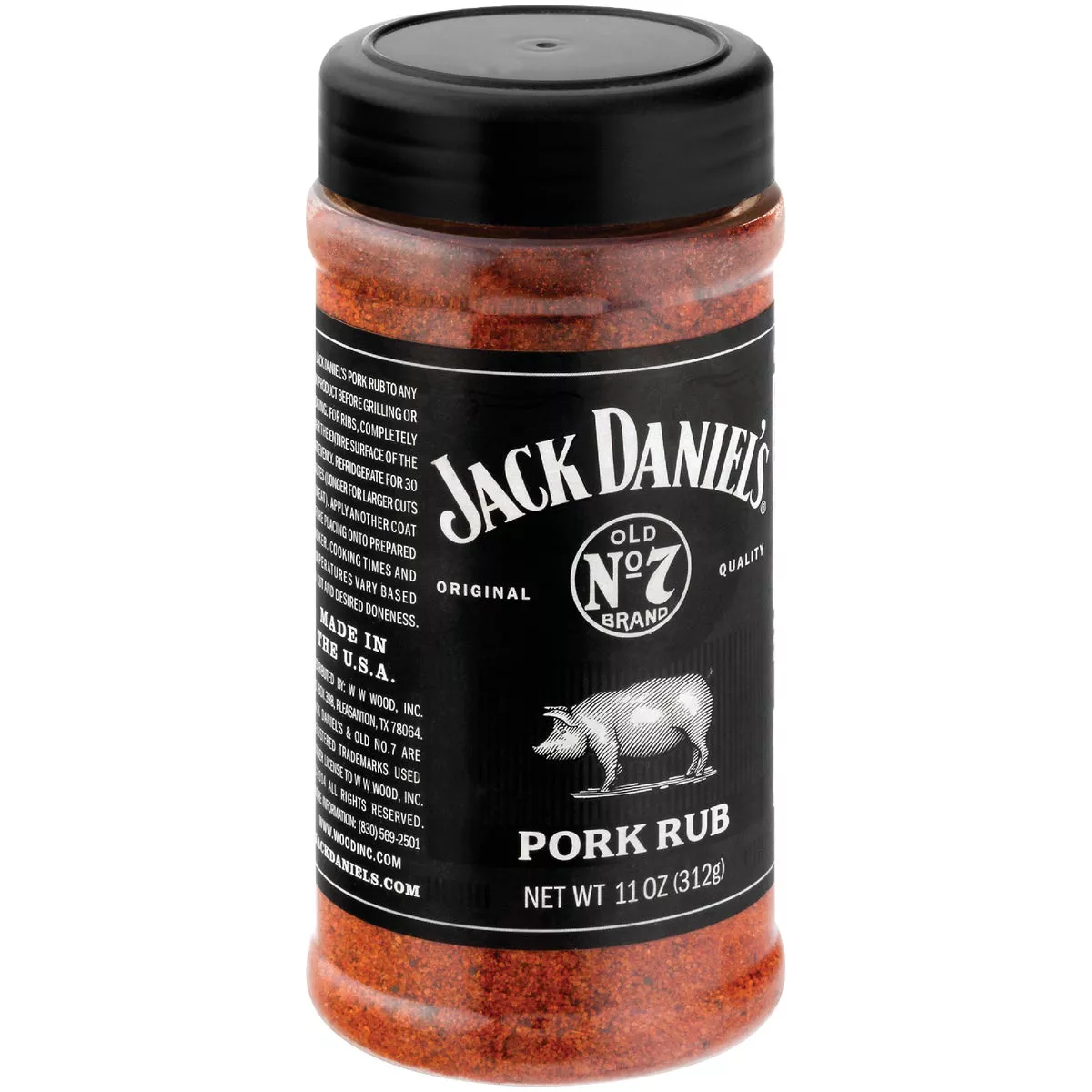 Jack Daniel's 11 Oz. Barbecue Pork Rub Shake Spice - photo 2