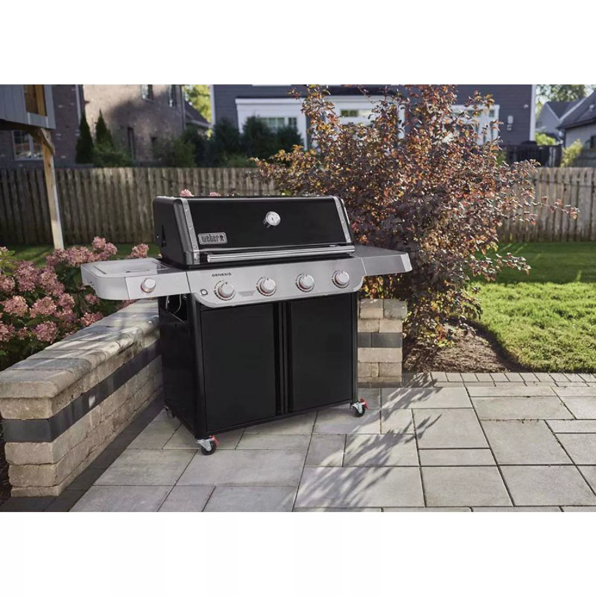 Weber Genesis E-415 4-Burner Liquid Propane Gas Grill, Black - photo 9