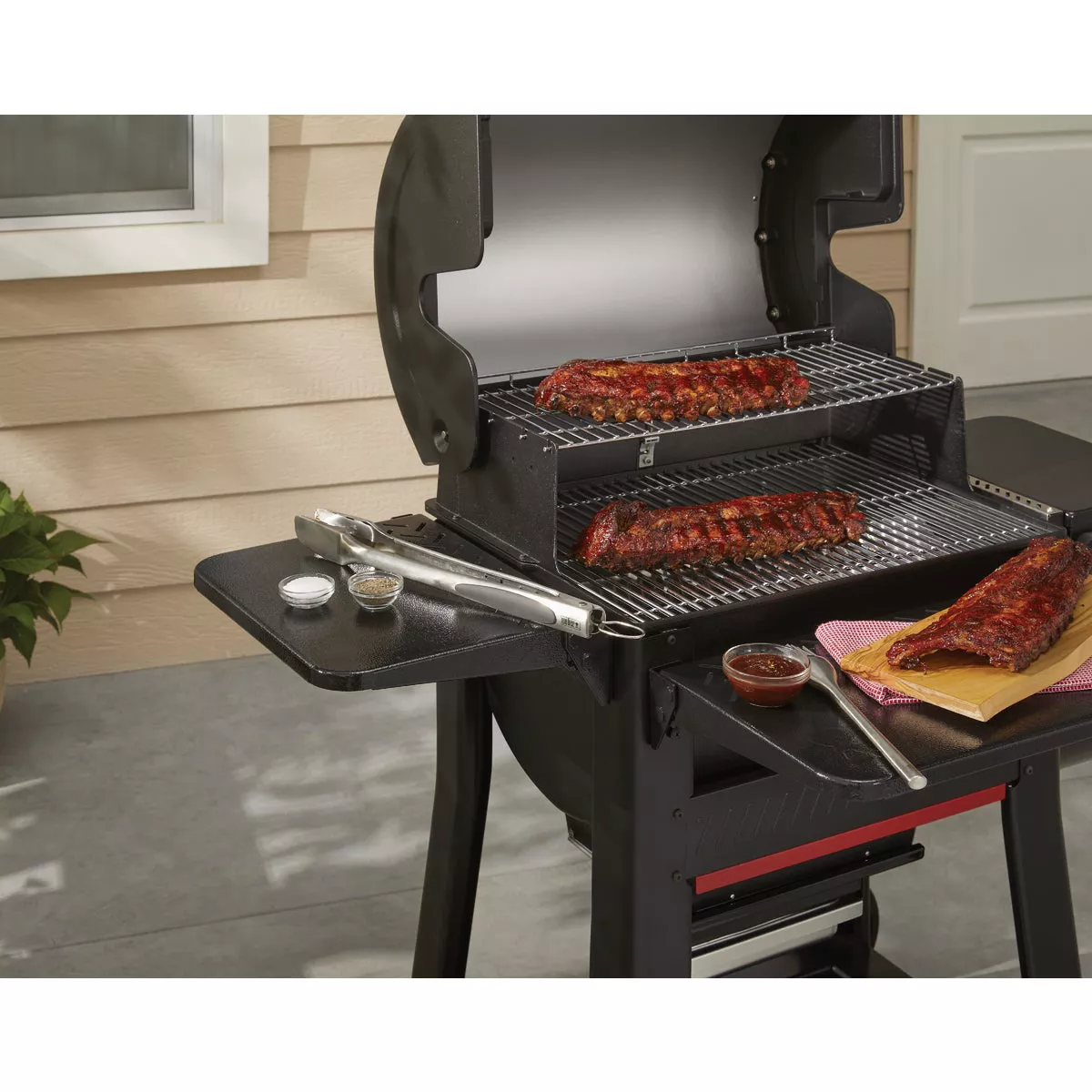 Weber Searwood 600 Pellet Grill Side Table - photo 2