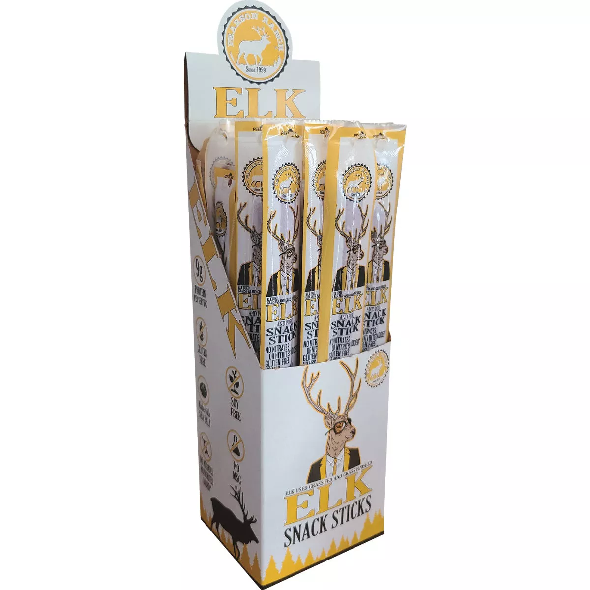 Pearson Ranch Jerky 1 Oz. Elk Snack Stick