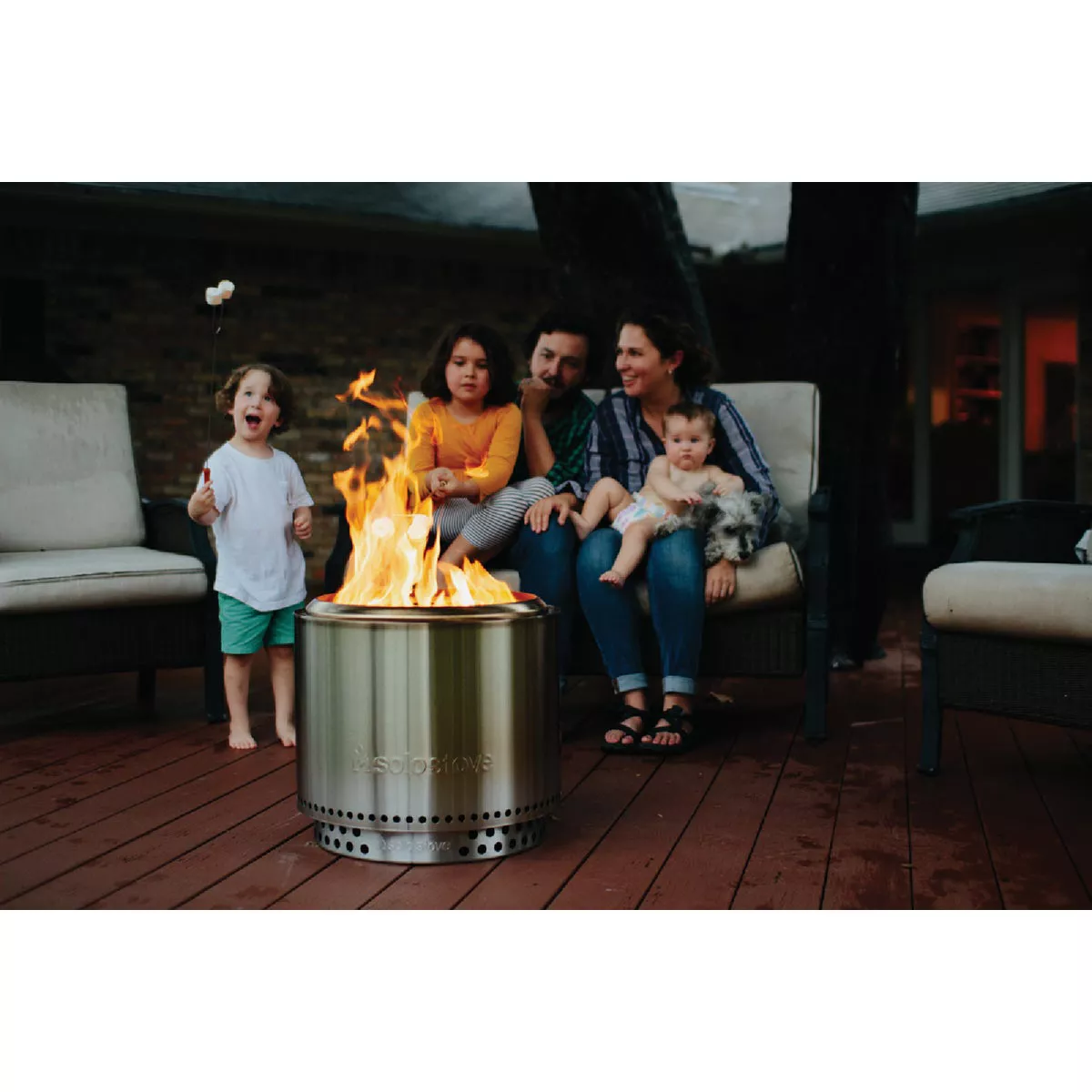 Solo Stove Bonfire 2.0 19.5 In. Round Wood Burning Smokeless Fire Pit with Stand - photo 5