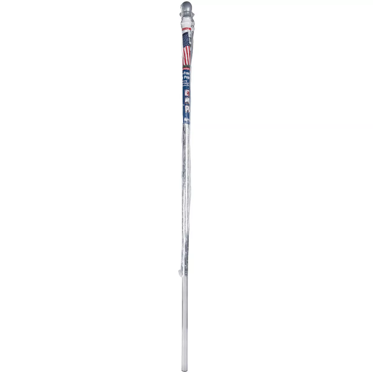 Annin 5 Ft. x 2 In. Brushed Aluminum Banner Flag Pole - photo 2
