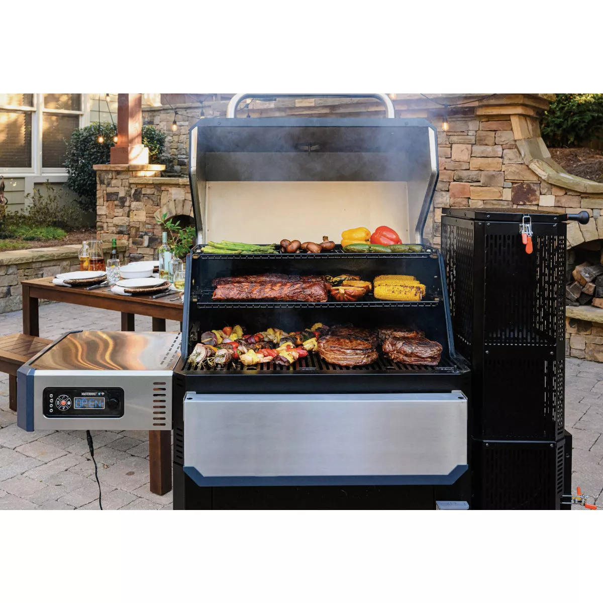 Masterbuilt Gravity Series 1050 Black Digital Charcoal Grill + Smoker - photo 6