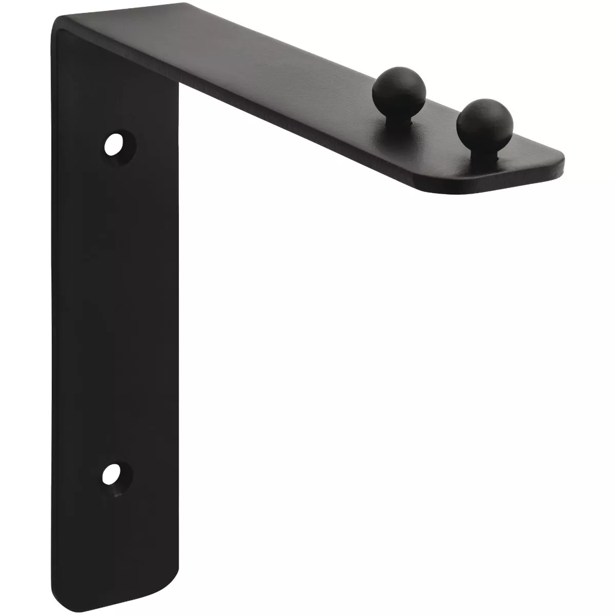 National Hardware 7 In. Black Steel Hanging Wall Plant Bracket