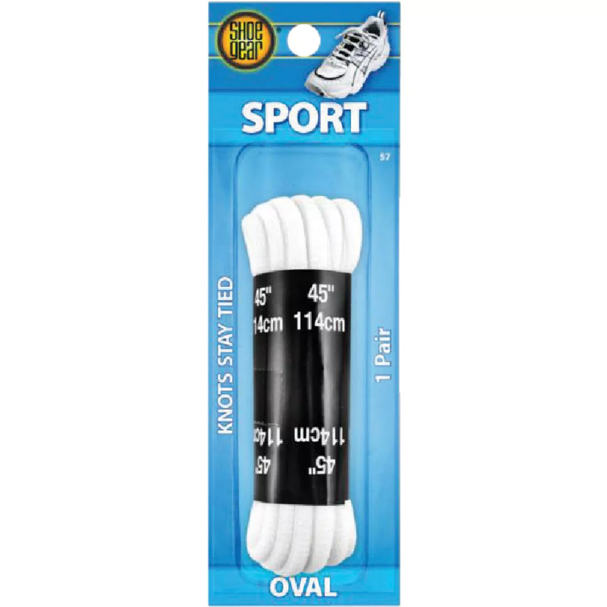 Shoe Gear Athletic Oval 45 In. Athletic Laces