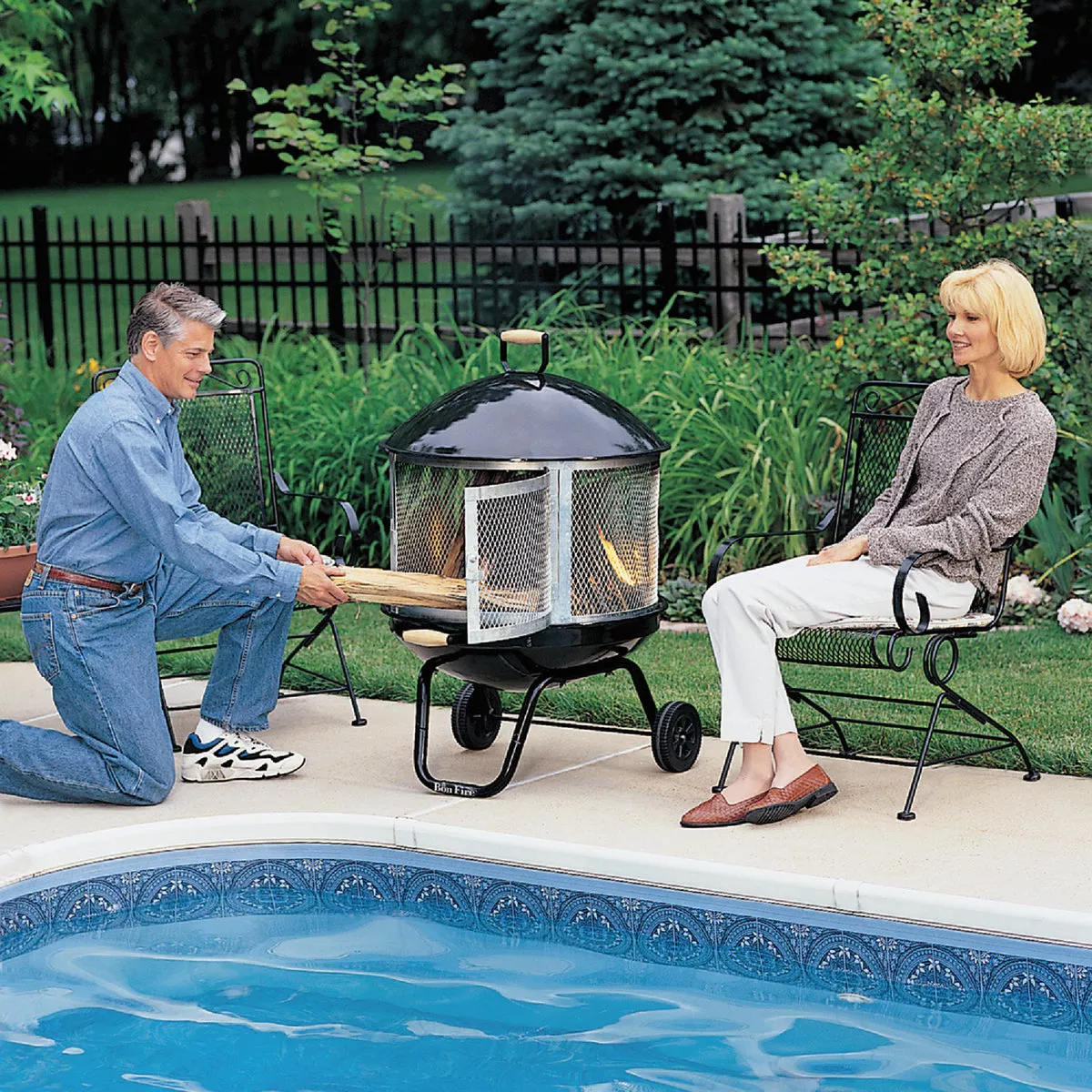 Well Traveled Living Wood Patio Fireplace - photo 4