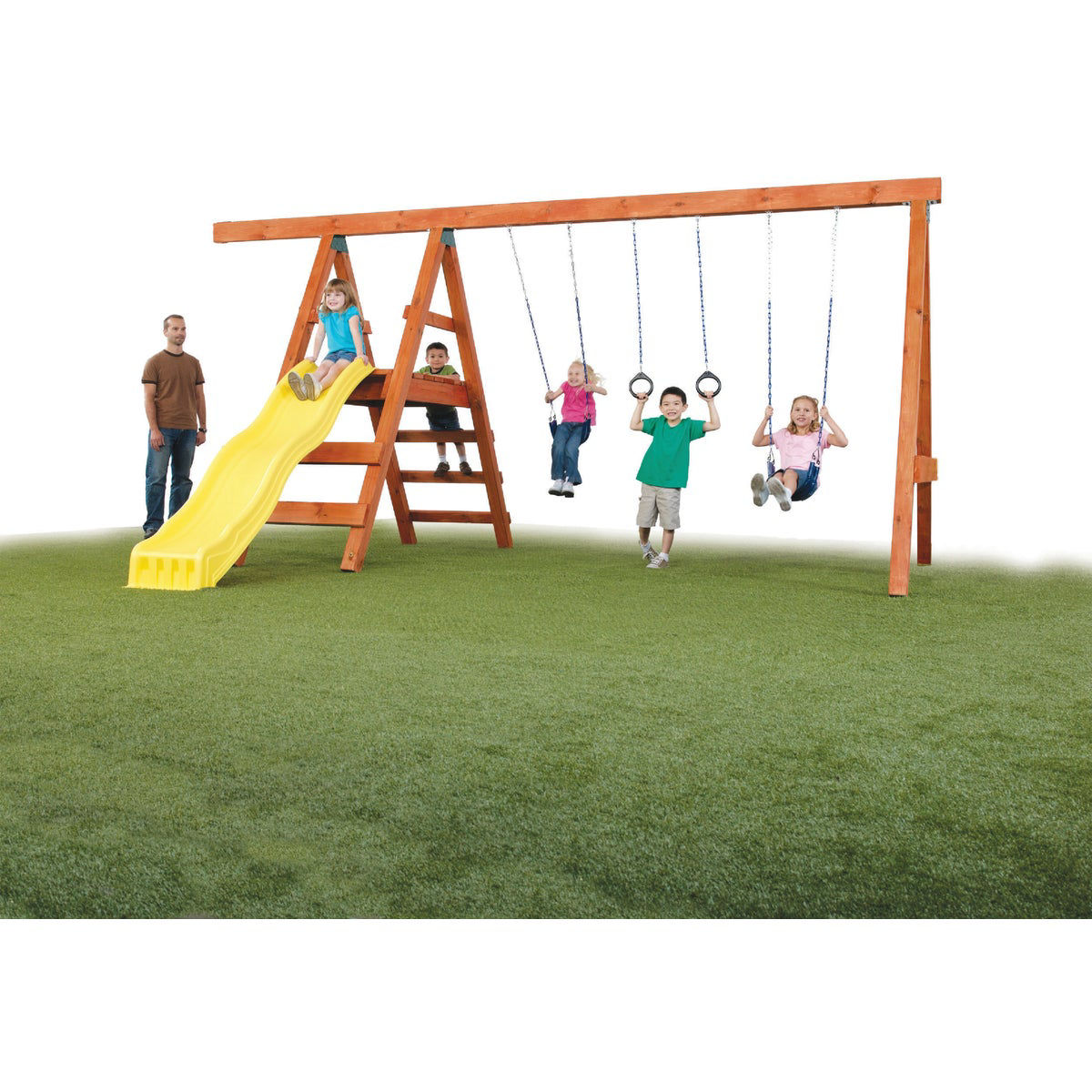 Swing N Slide Pioneer Custom DIY Swing Set Hardware Kit (Lumber