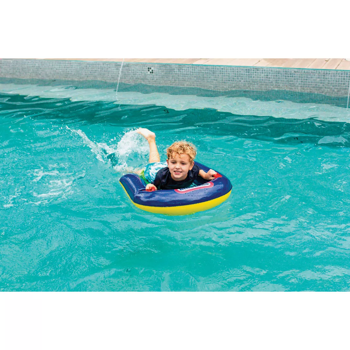 PoolCandy Little Tikes Ride-On Inflatable Kickboard with Window - photo 3