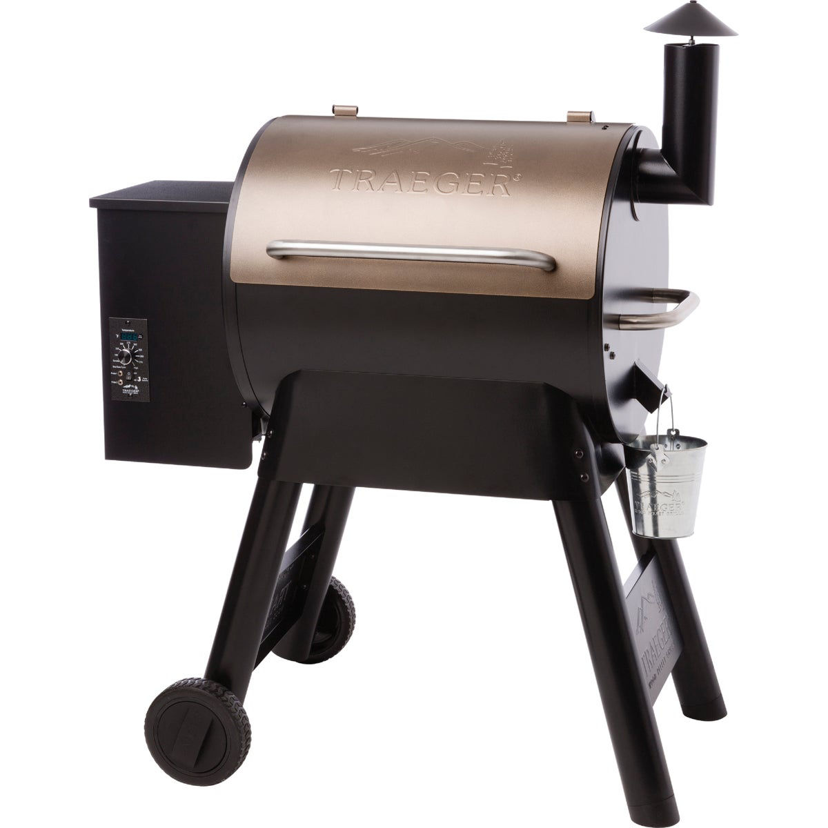 Traeger Pro Series 22 Bronze 20 000 BTU 572 Sq. In. Wood Pellet