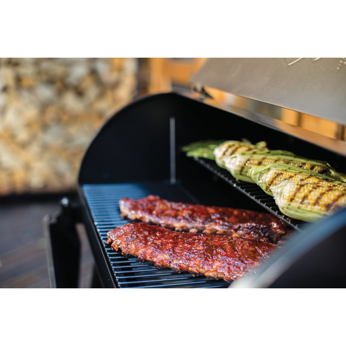 Traeger Pro Series 34 Bronze 36,000 BTU 884 Sq. In. Wood Pellet Grill ...