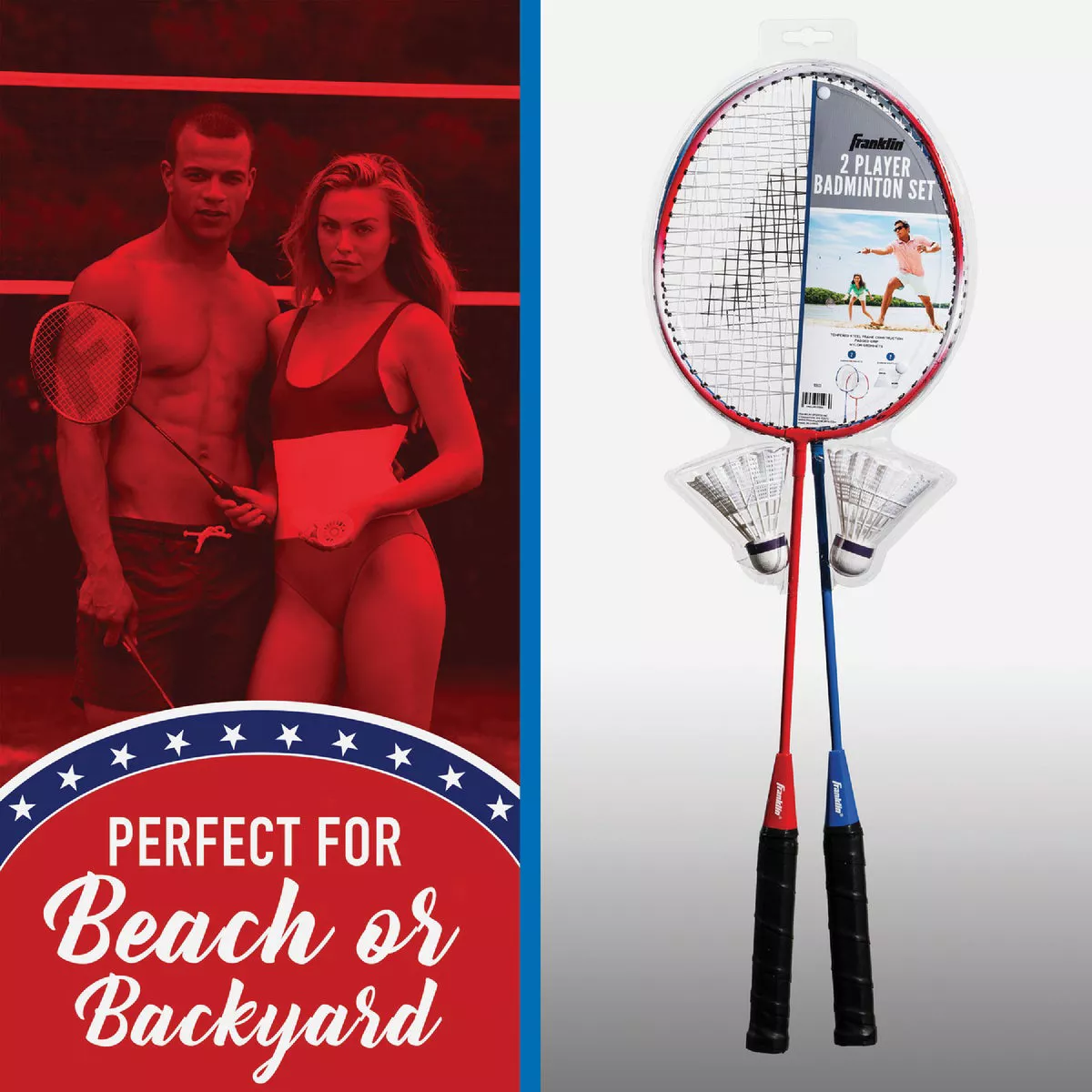 Franklin 2-Player Replacement Badminton Racket Set | True Value Hardware