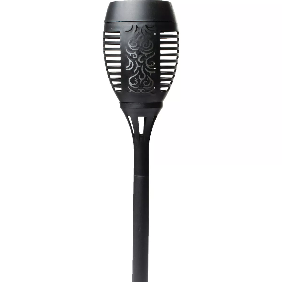 Moonrays Plastic 19-1/2 In. H. Solar Flame Stake Light